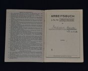 Рабочая книжка 1948 г.