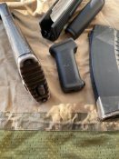 Обвес АК-74М приклад, цевье, рукоятка, магазин