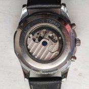 Трофейные часы Forsining Texas Tourbillon. Механика с автоподзаводом. Рабочие.