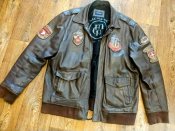 Mcneal Aircraft - крута шкіряна куртка пілота розм.XXXl
