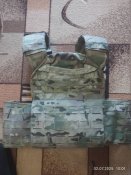 Плитоноска з керамікою.