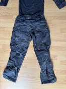 Комплект бойові штани + убакс G3 Multicam Black TMC Tactical Gear