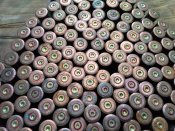 Рассыпная лента битая гильзами 7.62х54 (длинна 2м)