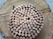 Рассыпная лента битая гильзами 7.62х54 (длинна 2м)