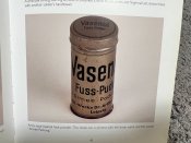 Vasenol Armee-Packung, невикористана банка з пудрою для ніг, Вермахт, 3 рейх.