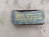 Цинк від патронів 12.7х108