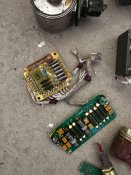 Остатки плат ракет на аффинажь