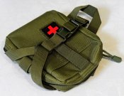 Малий універсальний медичний підсумок під аптечка - Army Green