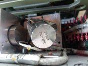 Уся електронно/механічна внутрянка керованої  ракети Торнадо С.
