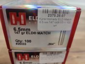 Куля Hornady ELD match кал.6.5мм (.264)...