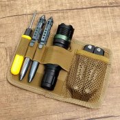 Панель-вставка органайзер на Velcro Cordura 1000D - Tan / Coyote