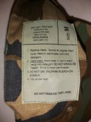 Кепка в камуфляже армии США вудланд.
