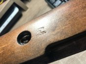 Приклад Mauser 98К. Тильник "калоша". Ложе в зборі.