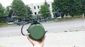 Дрон противника на оптоволокні.