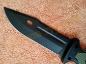 Нож охотничий 4038B Хаки c чехлом пила огниво точилка компас стеклобой