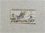 Поштова марка Чехословаччина 1983 рік