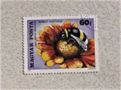 Поштова марка Угорщина 1980 рік