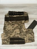 Британський бронежилет з кевларом, плитами та плитоноска в пікселі з великими кишенями для цих плит (детально в описі)