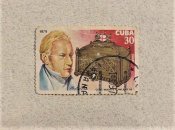 Поштова марка Куба " Особистості " 1979 рік