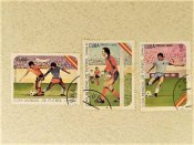 Серія поштових марок Куба 1982 рік