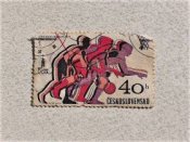 Поштова марка Чехословаччина 1980 рік
