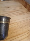 3К# Чарка посрібленна виробництва Франціі