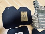 Бронижелет (плитоноска + бронеплатини + балістичий захист + сумка для скиду) 6 клас захисту розмір М