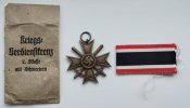 Крест за военные заслуги 1939, с мечами....