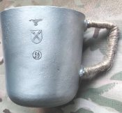 Репліка кружки 0,5л дивізії СС Дірлєвангер, "Чорні мисливці"