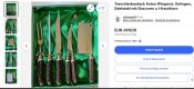 Мужской набор- для жаркoго. А.Винген, Золинген.