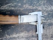 Ніж "Незламність" із трофейного орковського желіза