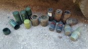 Набір різних тубусів ( з під гранат НАТО,...