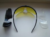 Защитные тактические очки Oakley с поляризацией и сменными линзами.