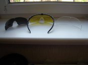 Защитные тактические очки Oakley с поляризацией и сменными линзами.