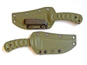 Ніж туристичний FOX Knives Тактичний ніж Фултанг ФОКС Олива
