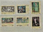 Серія поштових марок Вєтнам 1987 рік