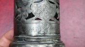 Подстаканник. От 1й Арт.Бригады, Подпрапорщику. 1903-1913