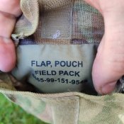 Оригінальні підсумки до сумки протигаза Field Pack