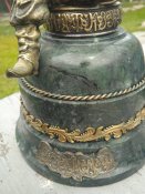 Бронзовая статуэтка Козак Мамай играющий на бандуре