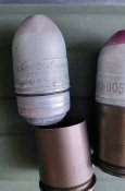 40х46 мм постріл M713 red smoke ground marker (1 шт.)