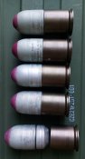 40х46 мм постріл M713 red smoke ground marker (1 шт.)