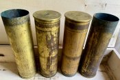 Гільза латунна 105 мм від гармати