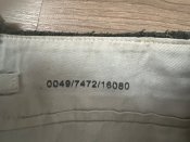 Брюки М-43 WH/SS