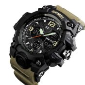 Годинник чоловічий SKMEI 1155BKH KHAKI
