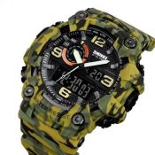 Годинник чоловічий SKMEI 1520CMGN CAMO GREEN