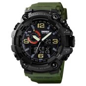 Годинник чоловічий SKMEI 1520AG ARMY GREEN