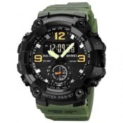 Годинник чоловічий SKMEI 1965AG ARMY GREEN
