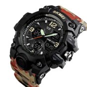 Годинник чоловічий SKMEI 1155BAG RED CAMO