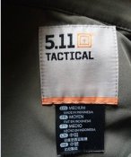 5.11 Рубашка Tactical олива. Размер М
