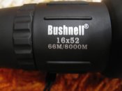 монокуляр 16x52 Bushnell 66м/8000м